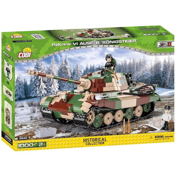Cobi 2540 - Small Army Königstiger Panzer Kampfwagen - 1000 Klemmbausteine