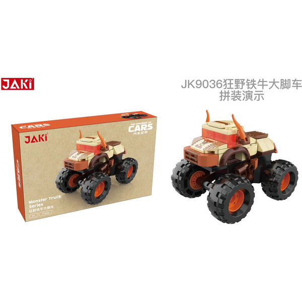 Jaki JK9036 - El Loco Monstertruck, 77 Klemmbausteine