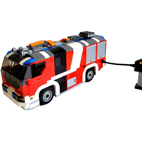 Modbrix 8048 - eLHF RT E-Feuerwehrauto - 515 Klemmbausteine