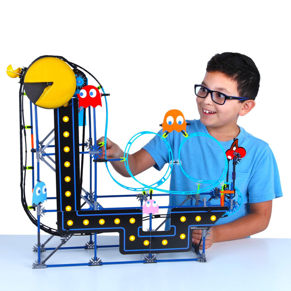 Knex 15288 - Pac-Man Technik Achterbahn Motorbetrieben - 431 Klemmbausteine