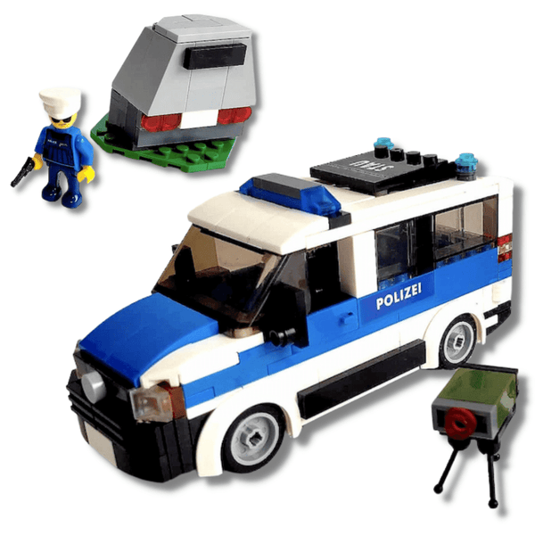 Modbrix 9065 - Blitzermarathon inkl. Polizeiauto und Blitzeranlagen - 293 Klemmbausteine