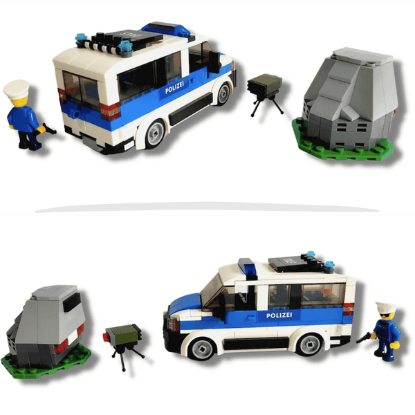 Modbrix 9065 - Blitzermarathon inkl. Polizeiauto und Blitzeranlagen - 293 Klemmbausteine