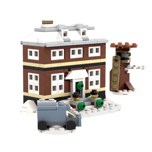 Moc - Microscale McCallister Haus - 295 Klemmbausteine