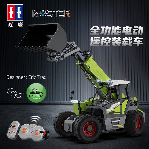 Cada C61051 - 2,4 Ghz RC Bagger Teleskoplader - 1469 Klemmbausteine