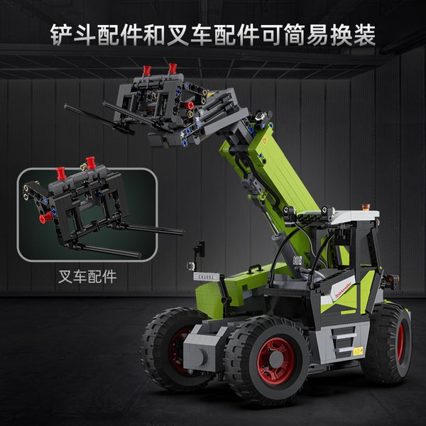 Cada C61051 - 2,4 Ghz RC Bagger Teleskoplader - 1469 Klemmbausteine