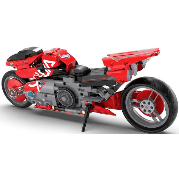 Cada C64001W - Cyberpunk 2077 Kusanagi CT-3X Motorrad - 451 Klemmbausteine