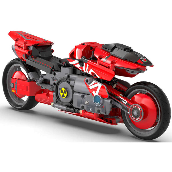 Cada C64001W - Cyberpunk 2077 Kusanagi CT-3X Motorrad - 451 Klemmbausteine