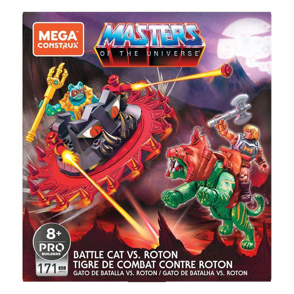 Mega Construx GPH23 - Battle Cat vs. Roton Masters of the Universe Figuren