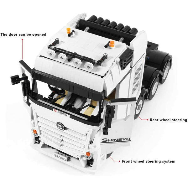 Happy Build QC007 - Technik MB LKW Zugmaschine - 2949 Klemmbausteine