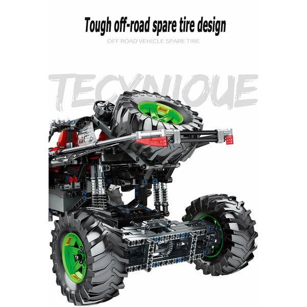 SY 8880 - Technik 2,4 Ghz RC Monstertruck - 1233 Klemmbausteine