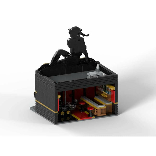 Modbrix 9061 - Strip Club Bausteine Bar - 669 Klemmbausteine