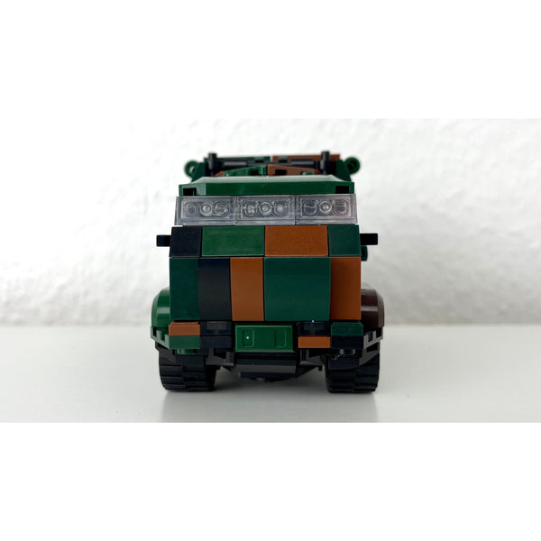 Modbrix 9079 - Bundeswehr Fahrzeug ESK Mungo ink. Soldat Figur - 300 Klemmbausteine