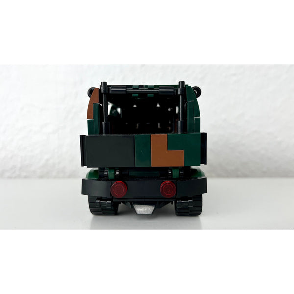 Modbrix 9079 - Bundeswehr Fahrzeug ESK Mungo ink. Soldat Figur - 300 Klemmbausteine