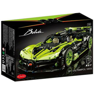 Kbox 10211 - Bgtti Bolide Sportwagen - 3588 Klemmbausteine