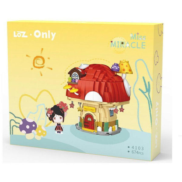 LOZ 4103 - Wichtelhaus (Mini Blocks) - 674 Klemmbausteine