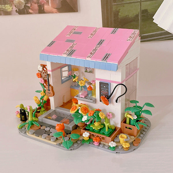 Lezi WL2035 - Annies Atelier Haus (Mini Blocks) - 585 Klemmbausteine