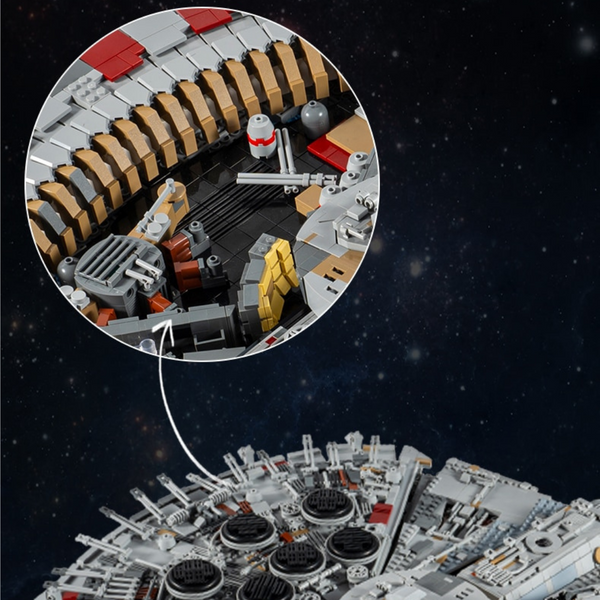 Mould King 21026 - Millennium Starship Raumschiff - 12688 Klemmbausteine