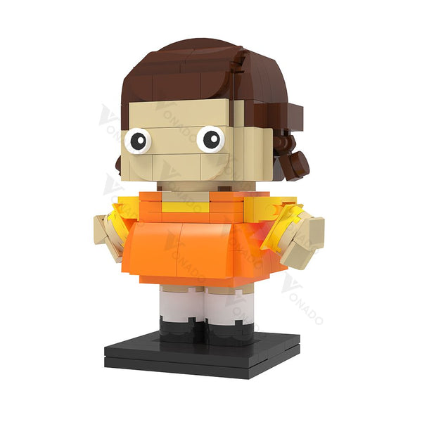 Moc -Squid Game "Rotes Licht - grünes Licht" Figur - 157 Klemmbausteine
