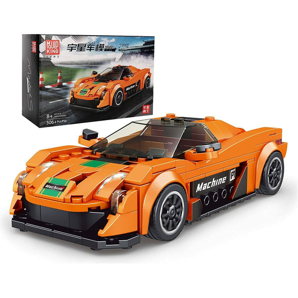 Mould King 27004 - McL. P1 GTR Sportwagen inkl. Display Box  - 306 Klemmbausteine