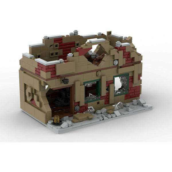 Modbrix CL136 - Apokalyptische Ladengeschäft Häuserruine - 629 Klemmbausteine