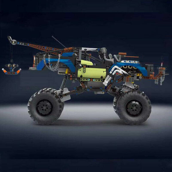 Mould King 18006 -  2,4 Ghz RC Technik Monstertruck Rebel Tow - 1507 Klemmbausteine [17308006]