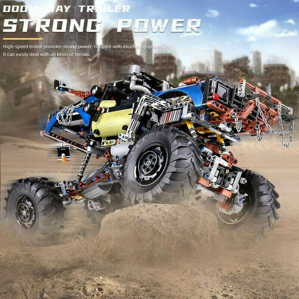 Mould King 18006 -  2,4 Ghz RC Technik Monstertruck Rebel Tow - 1507 Klemmbausteine [17308006]