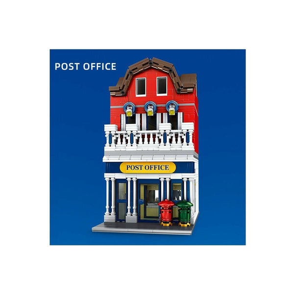 Mould King 11001 - Kingland Historisches Postamt - 2179 Klemmbausteine