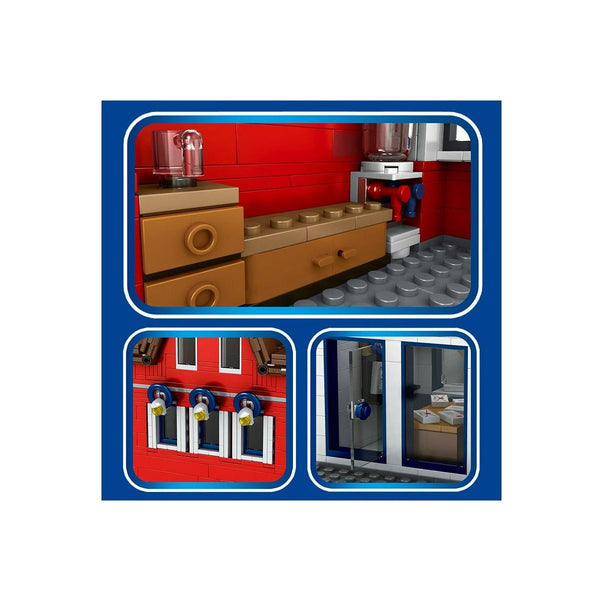 Mould King 11001 - Kingland Historisches Postamt - 2179 Klemmbausteine