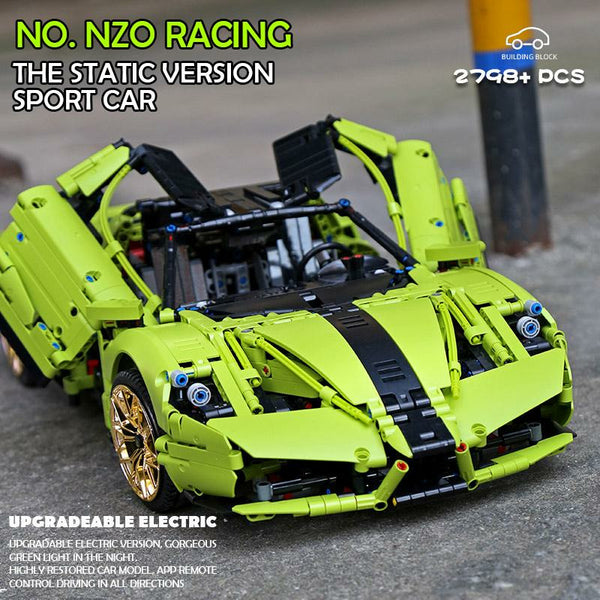 Mould King 13074 - NZO Italo Technik Sportwagen - 2790 Klemmbausteine