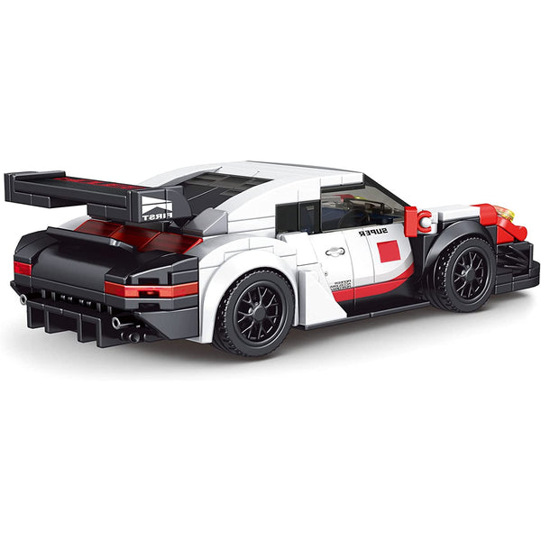 Mould King 27010 - Elfer Turbo Sportwagen inkl. Display Box - 349 Klemmbausteine