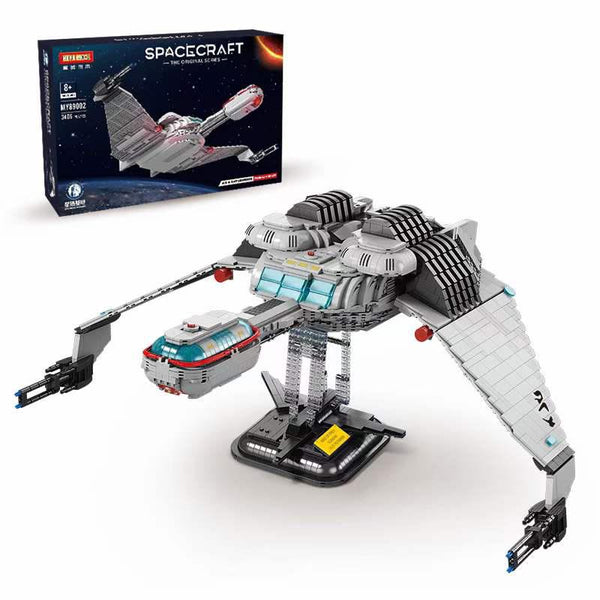 Moyu 89002 - Bird of Prey IKS Raumschiff - 3406 Klemmbausteine