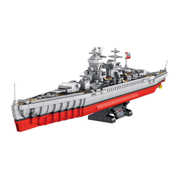 Panlos 637002 -  Schwerer Kreuzer Deutschland - 1418 Klemmbausteine