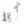 Laden Sie das Bild in den Galerie-Viewer, Panlos 655020 - Kosmeen Schmuckkörbchen Blumenvase - 68 Klemmbausteine
