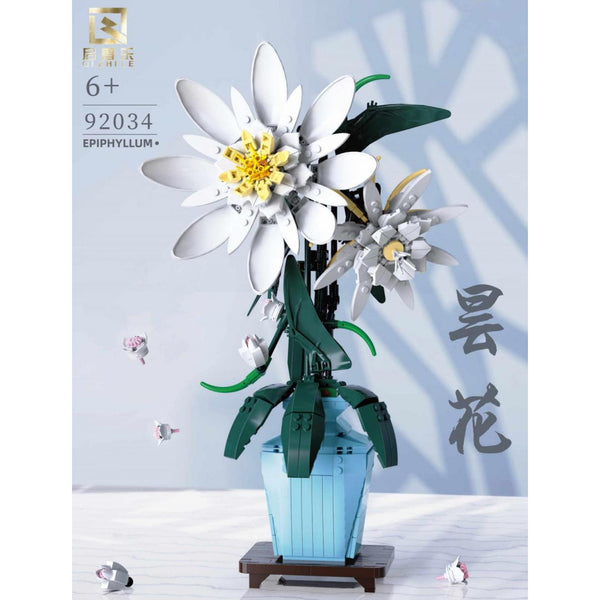 QiZhiLe 92034 - Epiphyllum Blume - 683 Klemmbausteine