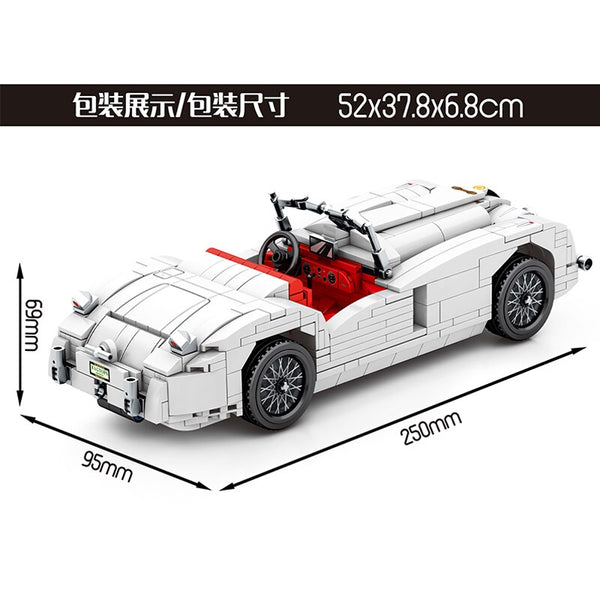 Sembo 705750 - Vintage Cabrio XK120 Auto - 715 Klemmbausteine