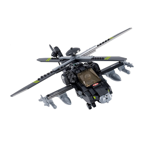Sluban B0511 - Apache AH-64 Hubschrauber - 293 Klemmbausteine