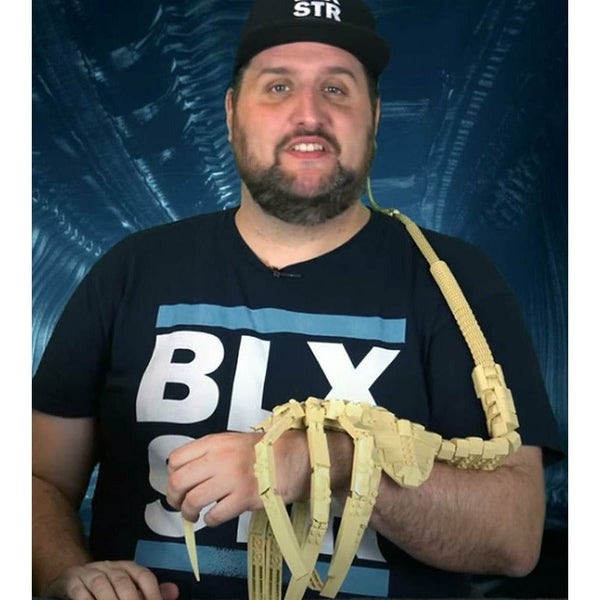 Modbrix 9012 - Facehugger Alien Figur - 608 Klemmbausteine