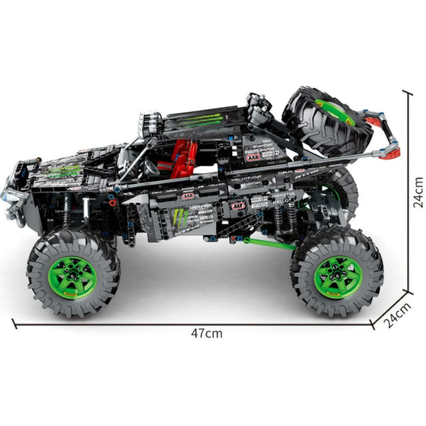 SY 8880 - Technik 2,4 Ghz RC Monstertruck - 1233 Klemmbausteine