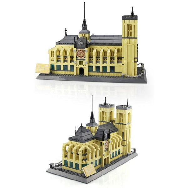 Wange 5210 - Kathedrale Notre Dame Paris - 1380 Klemmbausteine