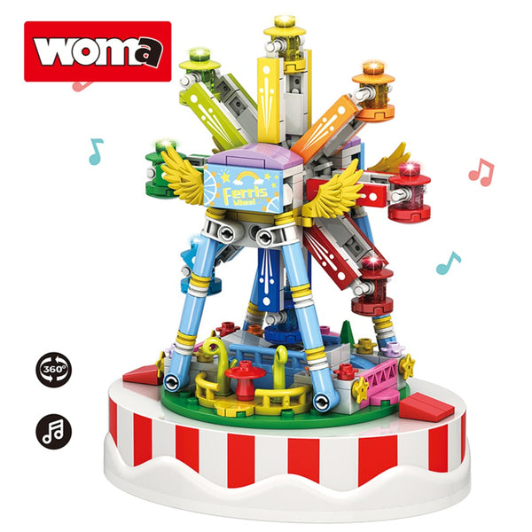 Woma C0366 - Riesenrad Musik Box - 334 Klemmbausteine