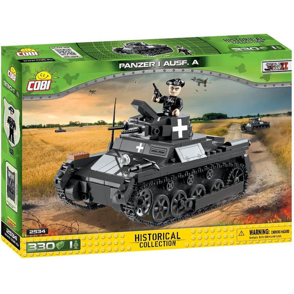 Cobi 2534 - Panzer I Sd.Kfz. 101 Ausf. A Kampfwagen - 335 Klemmbausteine