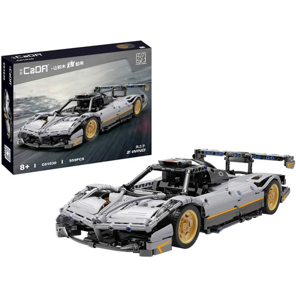 Cada C61030W - Technik Sportwagen Zonda R - 959 Klemmbausteine