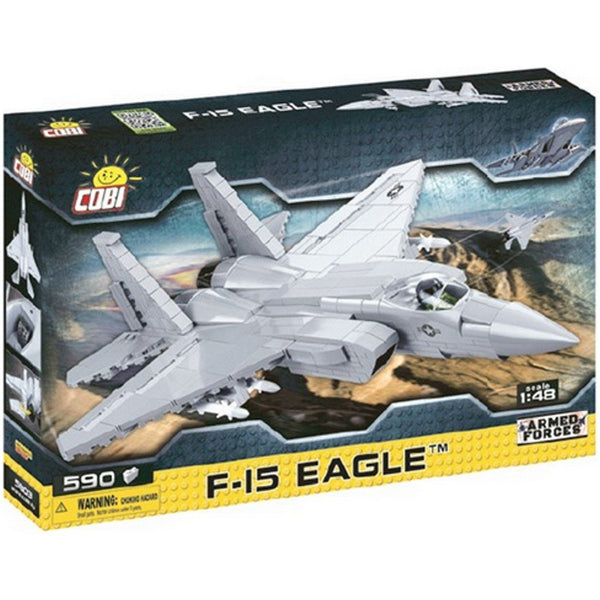 Cobi 5803 - McDonnell-Douglas F-15 Eagle Flugzeug - 590 Klemmbausteine