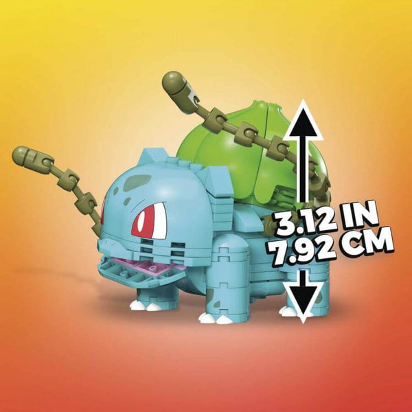 Mega Construx GVK83 - Pokemon Bisasam Bulbasaur Medium Figur - 175 Klemmbausteine