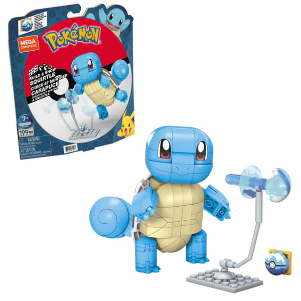 Mega Construx GYH00 - Pokemon Schiggy Medium Bauset - 199 Klemmbausteine