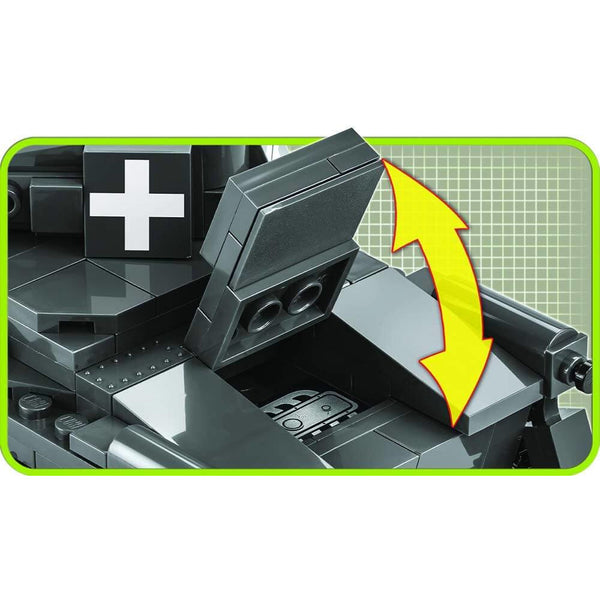 Cobi 2534 - Panzer I Sd.Kfz. 101 Ausf. A Kampfwagen - 335 Klemmbausteine