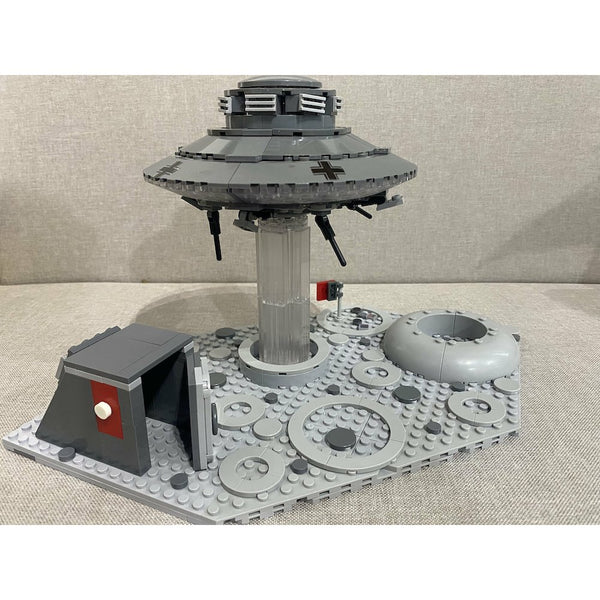Modbrix 9024 - Haunebu 2.0 Reichsflugscheibe UFO - 427 Klemmbausteine