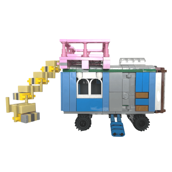 Modbrix 9042 - Peter Lustigs Löwenzahn Bauwagen - 389 Klemmbausteine