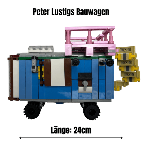 Modbrix 9042 - Peter Lustigs Löwenzahn Bauwagen - 389 Klemmbausteine