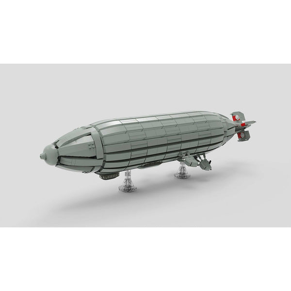 Modbrix 9038 - Hindenburg Zeppelin LZ 129 Luftschiff - 2140 Klemmbausteine